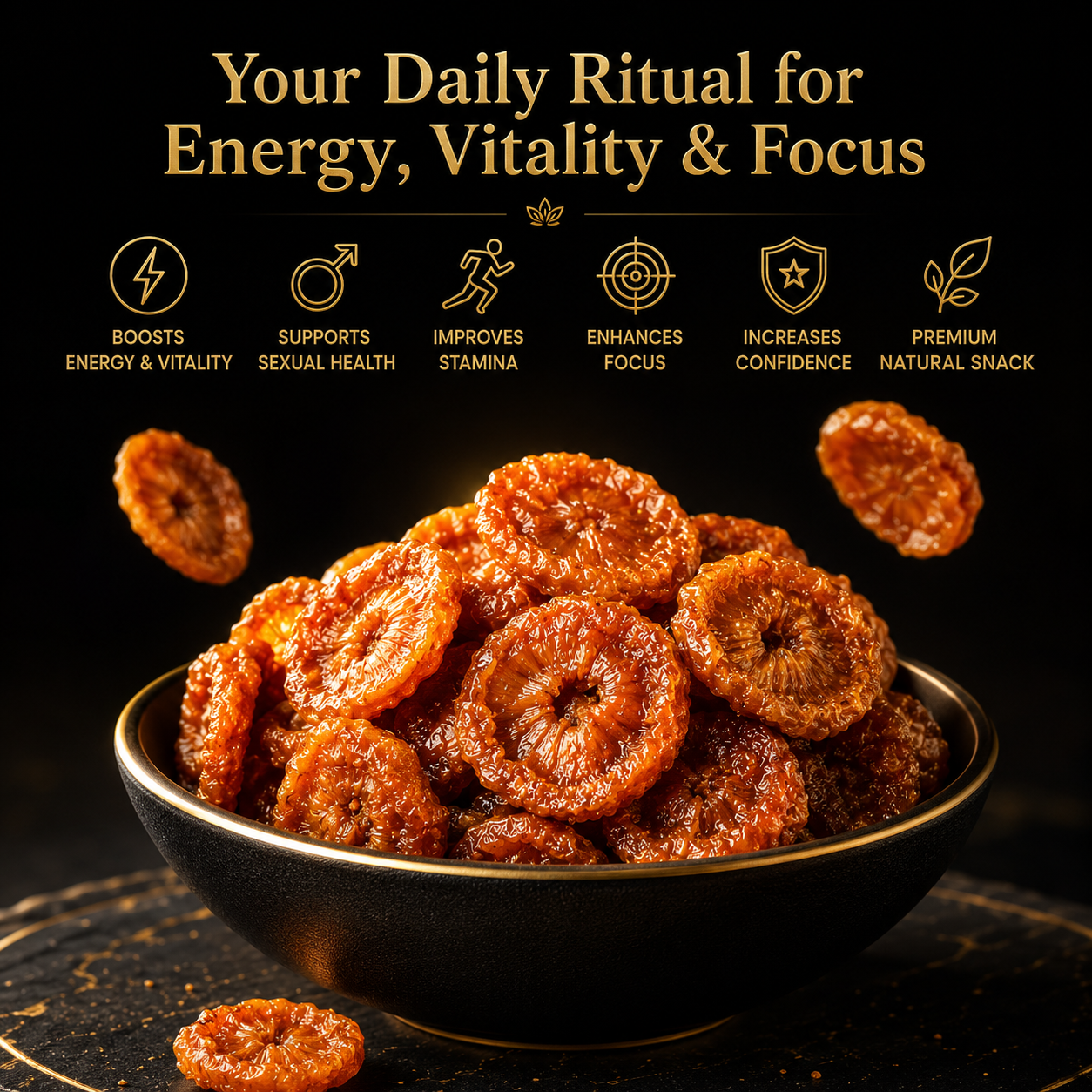 ✅🏆Ultimate Testosterone Revival 🔥🦬Antioxidant-Rich Rosa Roxburghii Slices for Better Bedroom Performance | Support Energy, Stamina & Bedroom Confidence Naturally-ABB8