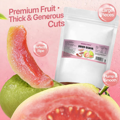 💯🥑Say goodbye to high-calorie guilt! 🥇🍊Satisfy your cravings with ourfiber-rich Red Guava slices-XA